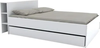 Produktbild von BETT RIGA mit Schubladen / Bett 160x200 cm - Weiß