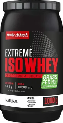 Produktbild von Body Attack Extreme Iso Whey – 1000 g