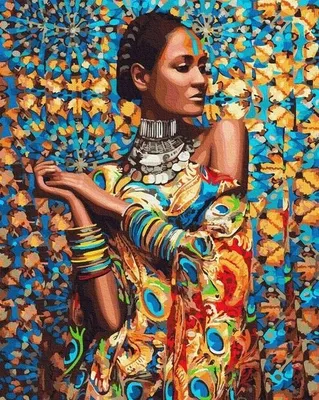 Immagine prodotto di Pittura per numeri La principessa dello Zimbabwe
