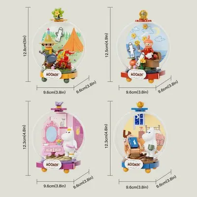 Immagine prodotto di Pantasy Kit di costruzione - L'avventura di Snufkin dei Moomin