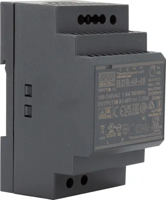 Immagine prodotto di Mean Well HDR-60-48 Alimentatore per guida DIN 48 V/DC 1,25 A 60 W 1 x (HDR-60-48)