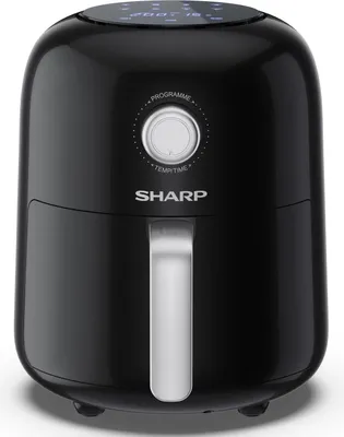 Produktbild von Sharp AF-GS404AE-B Fritteuse Single 4 L Unabhängig 1300 W Heißluftfritteuse Schwarz