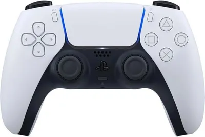 Image de Contrôleur sans fil SONY DualSense blanc pour console PlayStation 5