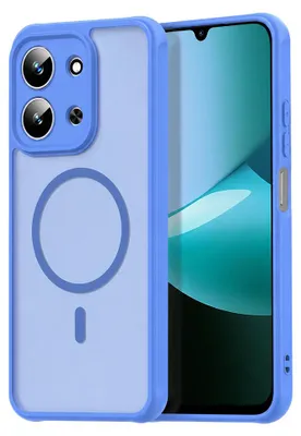 Produktbild von Techsuit – HaloFrost II MagSafe-Hülle für Xiaomi Redmi 15C 4G / Redmi 15C 5G – hellblau