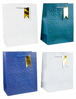 Immagine prodotto di Sacchetto regalo piccolo con motivi assortiti 18 x 8 x 24 cm
