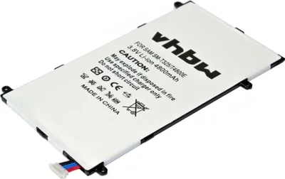 Produktbild von vhbw Akku kompatibel mit Samsung Galaxy TabPro 8,4, 8.4 LTE-A Tablet Pad (4800 mAh, 3,8 V, Li-Polymer)