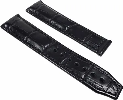 Produktbild von Maurice Lacroix Pontos Louisiana Uhrenarmband Leder schwarz 20mm 21133