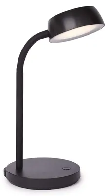 Produktbild von MAUL Schreibtischlampe LED MAULabby Schwarz mit Flexarm, 585 lm, Warmweiß