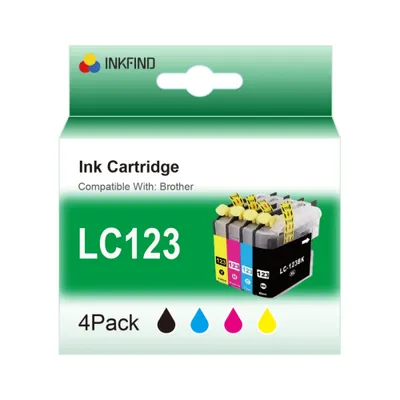 A product package for ink cartridges.