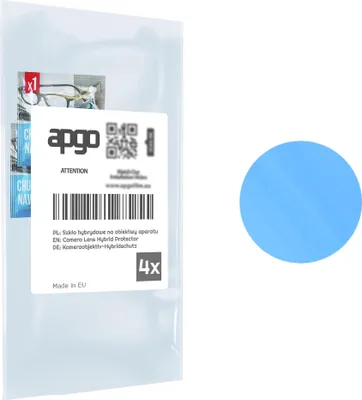 Produktbild von apgo 4 Stück Linsenschutz Kamera Schutzglas für LG X power2 Kameraschutz, 9H Kameraobjektiv Camera Lens Protector