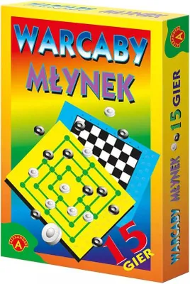 Zdjęcie produktu dla ALEXANDER Warcaby,młynek 0077