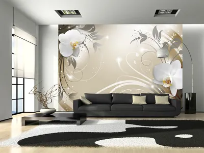 Produktbild von Vlies Fototapete 350x256 cm Tapeten Wandtapete XXL Blumen Orchidee b-A-0060-a-d