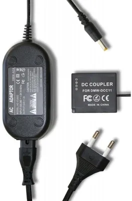Produktbild von Netzteil-Kuppler kompatibel mit Panasonic Lumix DMC-GX80W.