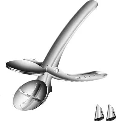 Kastanienschneider Aus Holz - 18cm Manueller Nussknacker Für Kastanien & Walnüsse