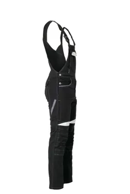 Produktbild von Planam Latzhose DuraWork Gr. 48 schwarz/grau