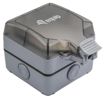 Immagine prodotto di Equip 125452, Scatola di derivazione, Plastica, Grigio, IP66, 110 mm, 105 mm