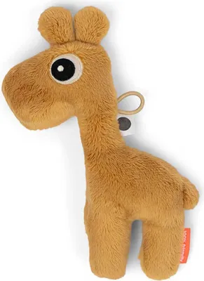 Produktbild von Done by Deer Mini-Spieltier / Rassel - Raffi - Mustar