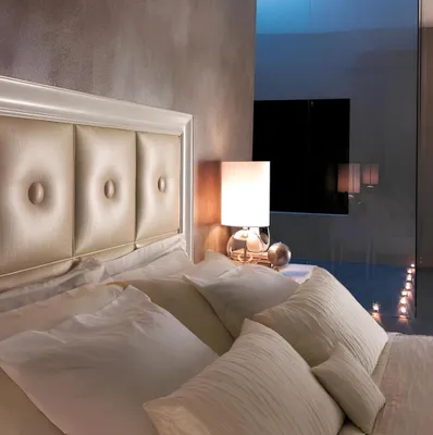 Produktbild von Doppelbett Klassisch Betten Schlafzimmer Möbel Massivholz Bizzotto Bett Italien