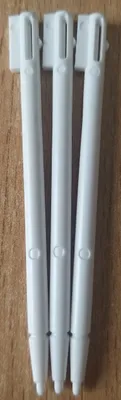 Produktbild von Ersatzstifte für Nintendo DS Classic NEU Touch Pen Stylus Drittanbieter NDS Eingabestifte 3x Weiss