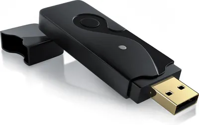 Produktbild von CSL - USB WLAN Stick Adapter DualBand, 2.4GHz & 5GHz do 300 Mbit/s, USB 2.0, MU-MIMO, kompatybilny z Windows 7-11, Czarny