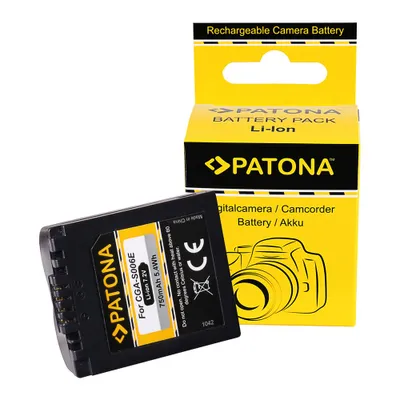 Produktbild von PATONA 1042, Panasonic, 750 mAh, 7,6 V, Lithium-Ion (Li-Ion)