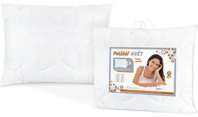 Obrázek produktu pro Polštář KVĚT - 70x80 cm - Bílá