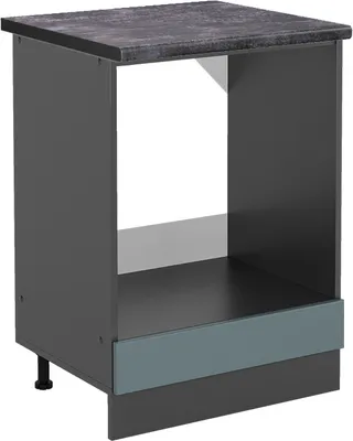 Obrázek produktu pro Skříňka na vestavěnou troubu Vicco R-Line Modrošedá 60 cm , PD Antracit, Model 46093