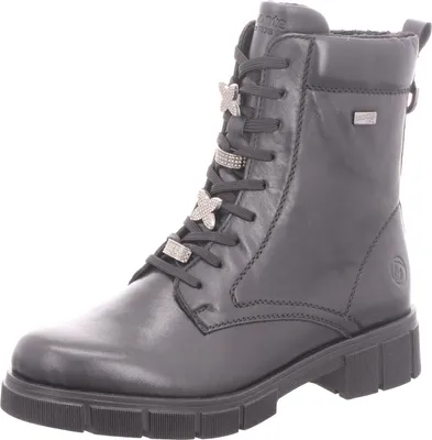 Produktbild von Remonte Damen-Schnürstiefelette Schwarz, Farbe:schwarz, EU Größe:36