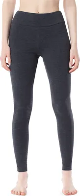 Produktbild von Merry Style Damen Lange Leggings aus Baumwolle MS10-429 (Dunkelmelange, XL)