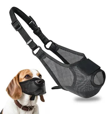 Produktbild von Hundemaulkorb atmungsaktiv verstellbar Polyester 4 Größen S-XL