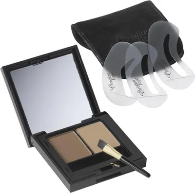 Produktbild von Christian Faye Augenbraue Pulver Duo tief blond 3gr
