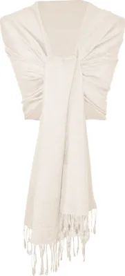 Produktbild von Halstuch aus Viscose - Stola Schal 185 x 70 cm | Beige