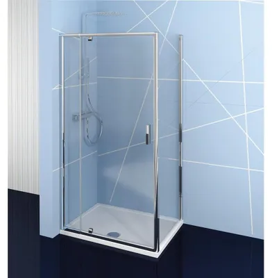 Zdjęcie produktu dla Prostokątna kabina prysznicowa Easy Line z drzwiami skrzydłowymi 800-900x1000 mm, wariant L/R