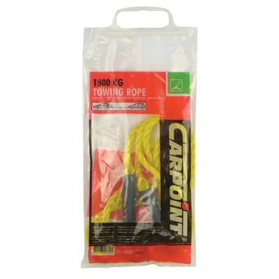 Produktbild von CARPOINT 0178701 Abschleppseil 1800 3 Meter mit Haken Auto