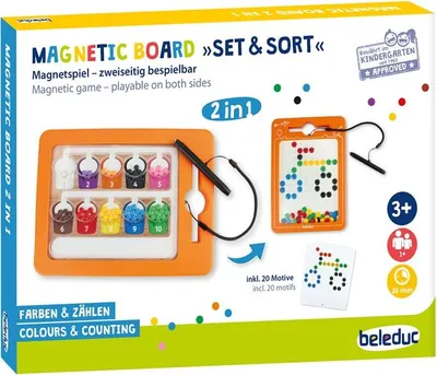 Produktbild von Beleduc Magnetspielzeug Set & Sortieren 2-in-1 Lernspielzeug