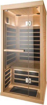 Produktbild von Tylö Infrarotkabine Tylösand T-810, 913x913x1938 mm, 1 Person, geringe EMS/EF, sofort einsatzbereit