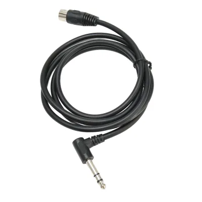 Obrázek produktu pro 6.35mm zástrčka na MIDI Din 5Pin kabel 90 stupňů 6,35mm zástrčka na MIDI Din 5Pin kabel 6,35mm na MIDI Din 5Pin kabel 90 stupňů 6,35mm na MIDI