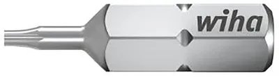 Produktbild von Wiha 01712, 1 Stück(e), Torx, T6, Chrom-Vanadium-Stahl, 25 mm, 4,4 g