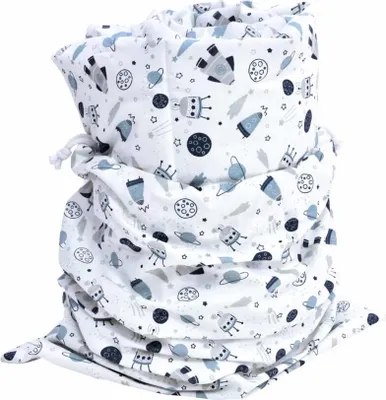 Produktbild von Pepi Bettwäsche Set für Vorschüler mit Baumwollbeutel - 100% Baumwolle - Kinderbettwäsche Babybettwäsche - Bettdecke 100×135 und Kissen 40×50 mit Füll
