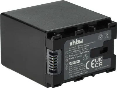 Produktbild von vhbw Akku kompatibel mit JVC GZ-E200AU, GZ-E200BU, GZ-E100, GZ-E200, GZ-E200RU, GZ-E10 Videokamera Camcorder (4000 mAh, 3,6 V, Li-Ion) + Infochip