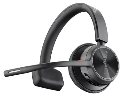 Obrázek produktu pro HP Poly Náhlavní souprava Poly Voyager 4310 USB-A s certifikací Microsoft Teams + adaptér BT700, Bezdrátový, Kancelář / call centrum, 122 g, Sluchátka s mikrofonem, Černá