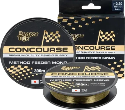 Produktbild von Benzar Mix Concourse Method Feeder 300 M Monofile Schnüre Golden 0.250 mm Golden 0.250 mm