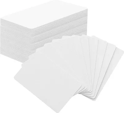 Image de Cartes NFC NTAG 215 - 120 étiquettes blanches - programmables - compatibles avec tous les smartphones équipés de la technologie NFC - mémoire de 504 octets.