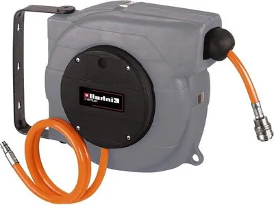 Zdjęcie produktu dla Automatyczny zwijacz do węży Famanu, 9 metrów - wąż przyłączeniowy 1 metr - średnica wewnętrzna węża 8 mm - maksymalne ciśnienie robocze 12 bar