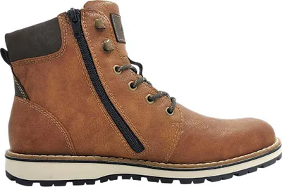 Imagen del producto de Calzado para hombre Rieker, botas con forro cálido, color marrón, para uso casual