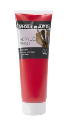 Obrázek produktu pro Akrylová barva 250 ml - cihlově červená