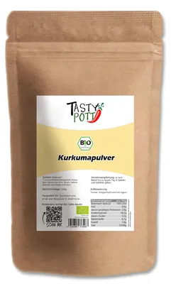Produktbild von Tasty Pott Kurkuma gemahlen 1kg
