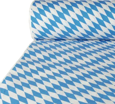 Immagine prodotto di PAPSTAR  12544 PAPSTAR Damast-Tischtuch "Bayrisch Blau", (B)1,0 x (L)50 m