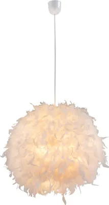 Produktbild von Globo Lighting lampa wisząca plastikowa biała, 1x E27