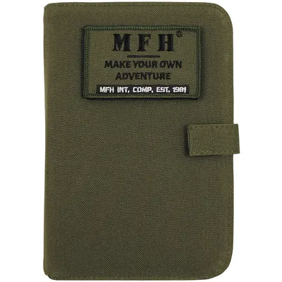 Produktbild von MFH Terminplaner, A6, oliv, Ringbuchhalterung, Blätter